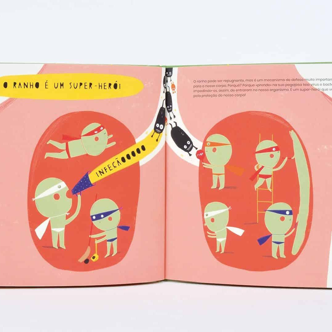 Livro - Um Herói no meu Nariz - Mini-Me - Baby & Kids Store