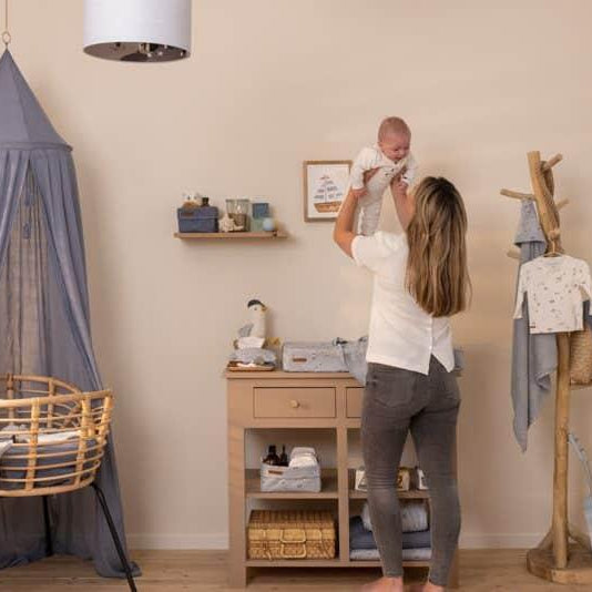 Capa para muda fraldas - Sailors Bay Blue | Little Dutch - Mini-Me - Baby & Kids Store