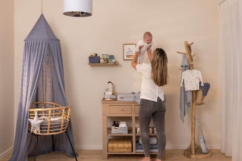 Capa para muda fraldas - Sailors Bay Blue | Little Dutch - Mini-Me - Baby & Kids Store