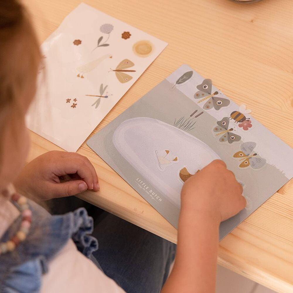 Autocolantes de vidro "Flowers & Butterflies" | Little Dutch - Mini-Me - Baby & Kids Store