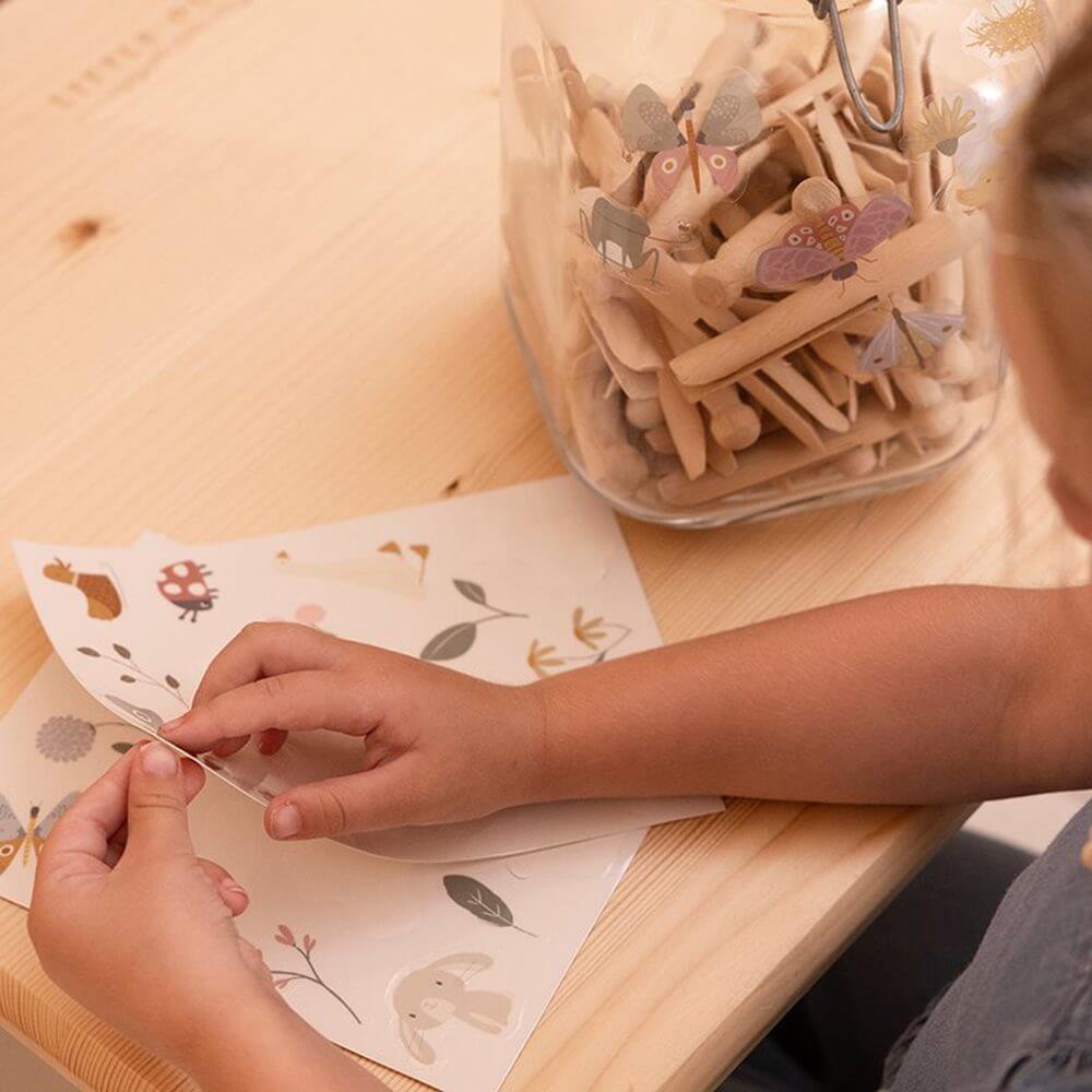 Autocolantes de vidro "Flowers & Butterflies" | Little Dutch - Mini-Me - Baby & Kids Store