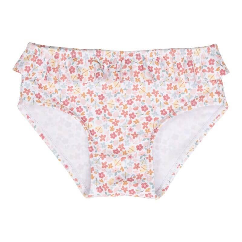 Cueca de Banho Folhos - Summer Flowers 1-3 meses | Little Dutch - Mini-Me - Baby & Kids Store