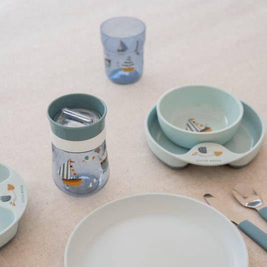 Set Talheres de criança "Sailors Bay" - Azul | Little Dutch - Mini-Me - Baby & Kids Store