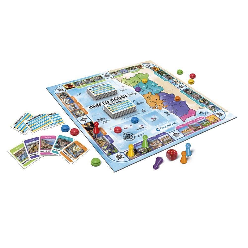 Jogo Viajar por Portugal | Clementoni - Mini-Me - Baby & Kids Store