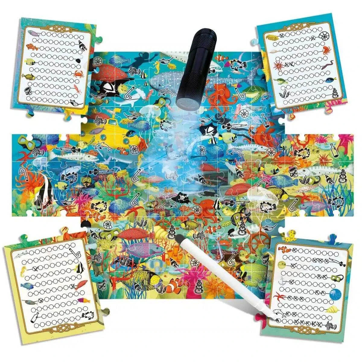 Jogo Sealife - Explore a vida marinha | Headu - Mini-Me - Baby & Kids Store