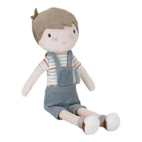 Boneco de pano Jim - 35cm - Vintage Sripes | Little Dutch - Mini-Me - Baby & Kids Store