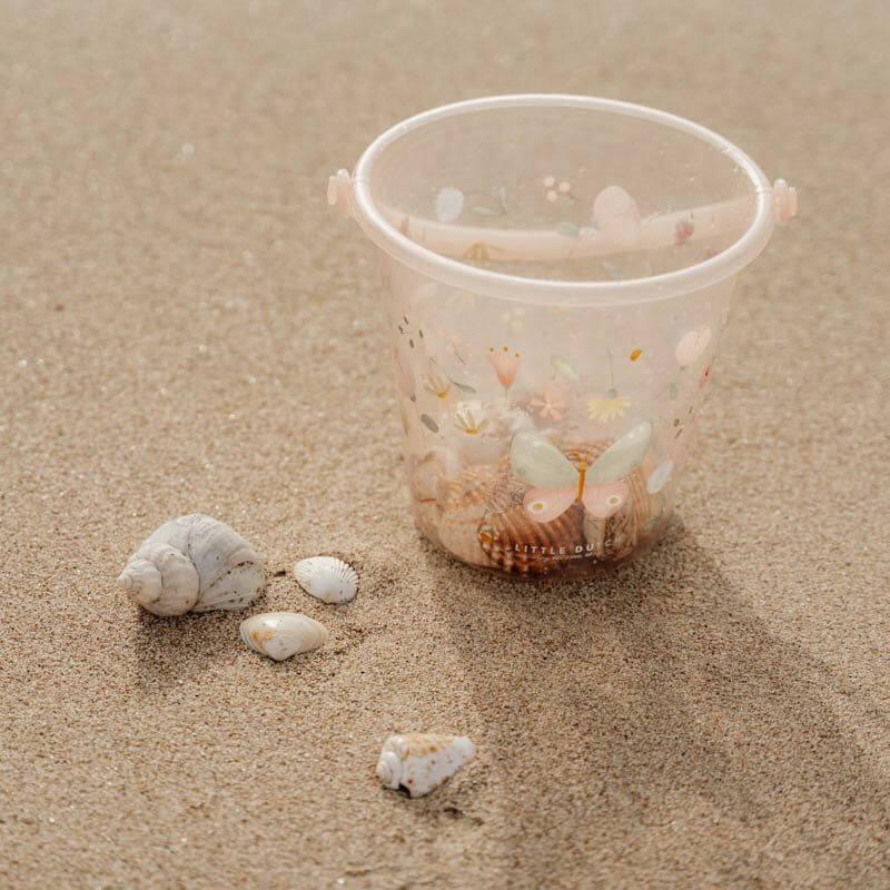 Balde de Conchas Flowers 19cm | Little Dutch - Mini-Me - Baby & Kids Store