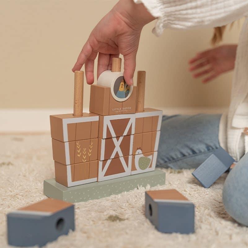 Quinta de empilhar - Little Farm | Little Dutch - Mini-Me - Baby & Kids Store