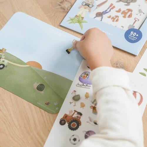 Autocolantes Little Dutch - Jim and Friends - Mini-Me - Baby & Kids Store