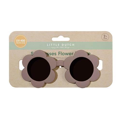Óculos de sol criança Flower Mauve - Little Dutch - Mini-Me - Baby & Kids Store