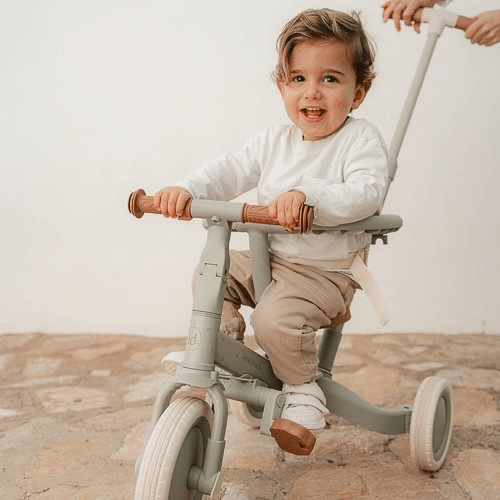 Triciclo 4 em 1 - Green | Little Dutch - Mini-Me - Baby & Kids Store