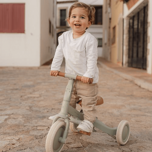 Triciclo 4 em 1 - Green | Little Dutch - Mini-Me - Baby & Kids Store