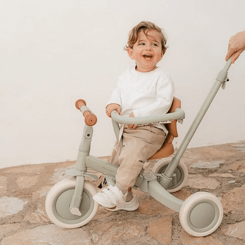Triciclo 4 em 1 - Green | Little Dutch - Mini-Me - Baby & Kids Store