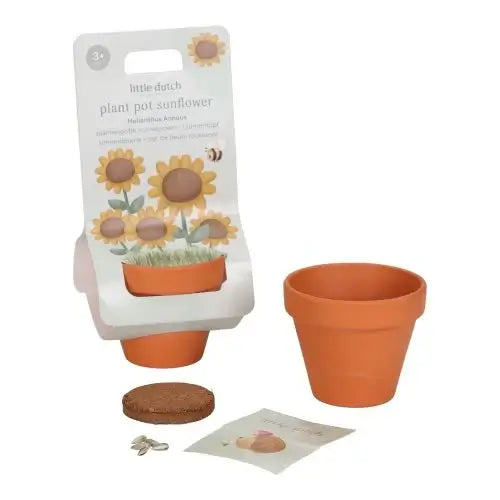Vaso de Plantas – Girassol – Little Dutch - Mini-Me - Baby & Kids Store