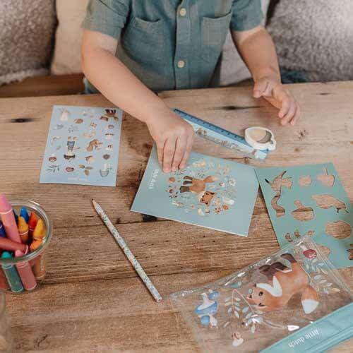 Kit de Estacionário Forest Friends - Little Dutch - Mini-Me - Baby & Kids Store