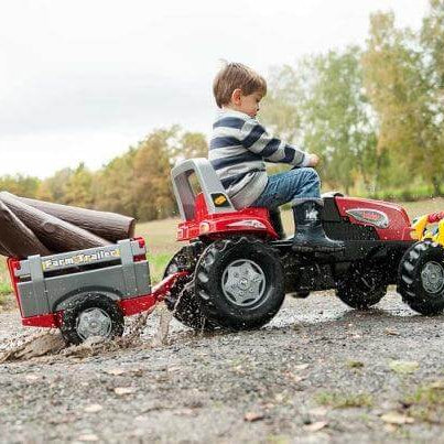 Trator "rolly Kid zetor" com pedais +2anos | Rolly Toys - Mini-Me - Baby & Kids Store