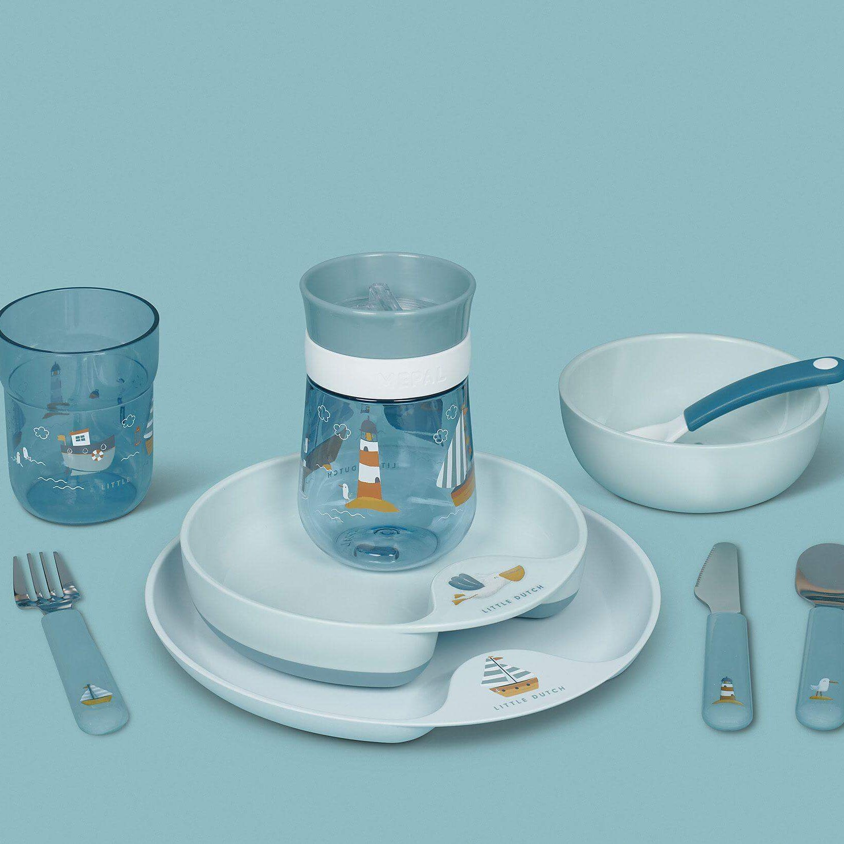Tigela de refeição Mio – Sailors Bay | Little Dutch - Mini-Me - Baby & Kids Store