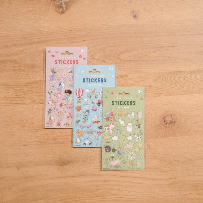 Autocolantes Rosa and Friends – Little Dutch - Mini-Me - Baby & Kids Store