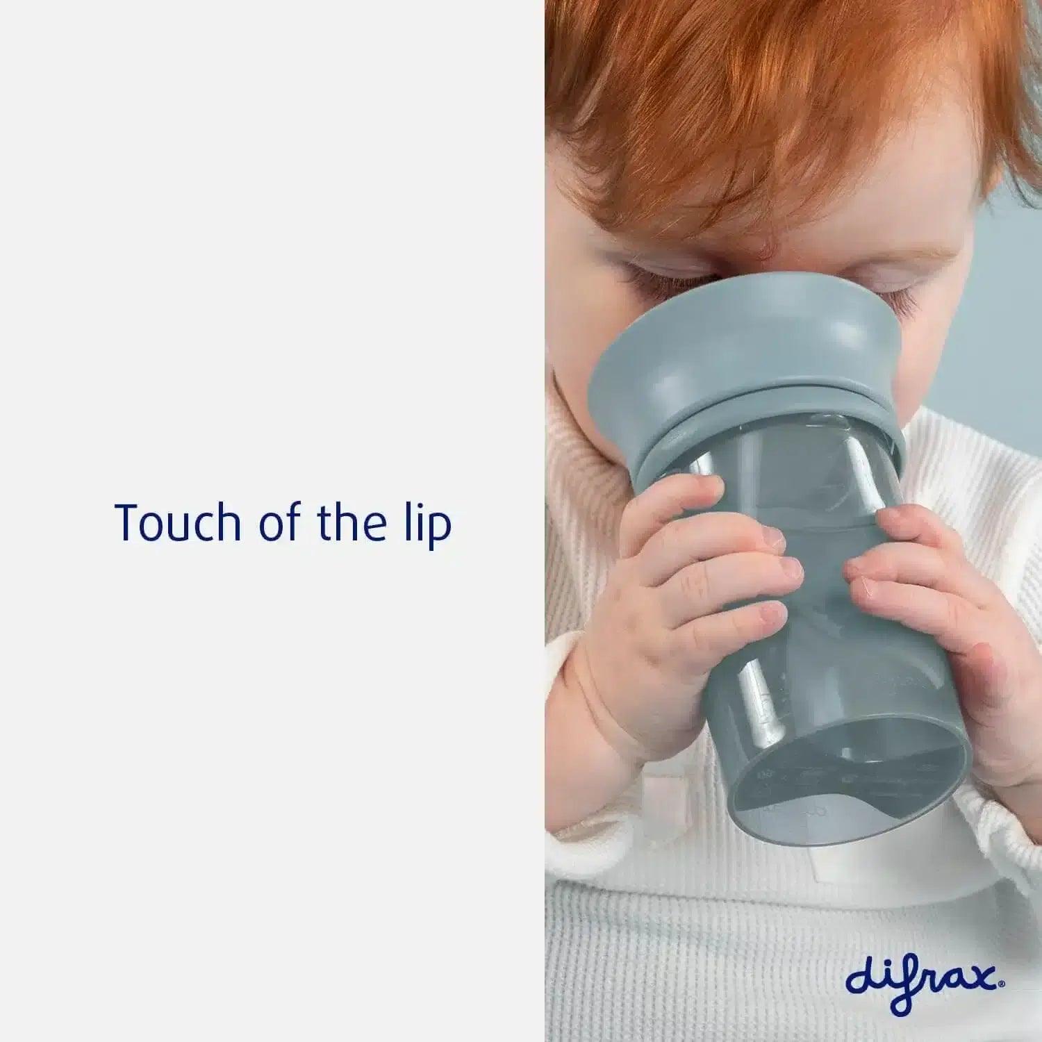 Copo de aprendizagem 360 - peach | DIFRAX - Mini-Me - Baby & Kids Store