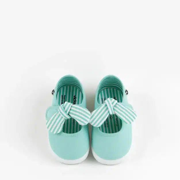 Victoria Sapato de Laço - Menta - Mini-Me - Baby & Kids Store