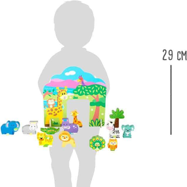 Jogo cenário com animais - "O zoo" | Small Foot - Mini-Me - Baby & Kids Store