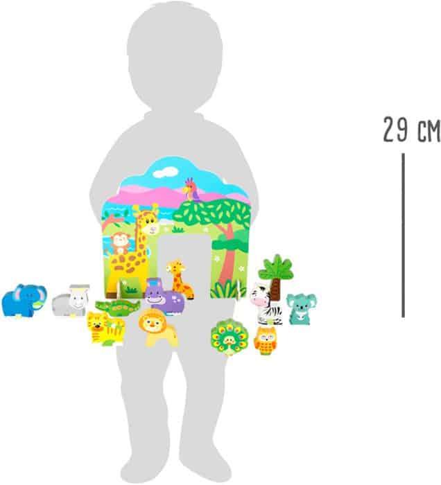 Jogo cenário com animais - "O zoo" | Small Foot - Mini-Me - Baby & Kids Store