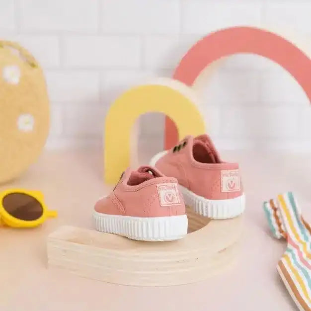 Victoria Sapatilhas de Elástico - Nude - Mini-Me - Baby & Kids Store
