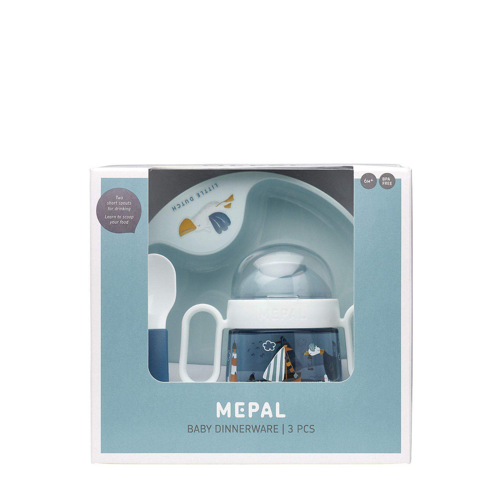 Conj. de refeição 3 peças – Sailors Bay | Little Dutch - Mini-Me - Baby & Kids Store