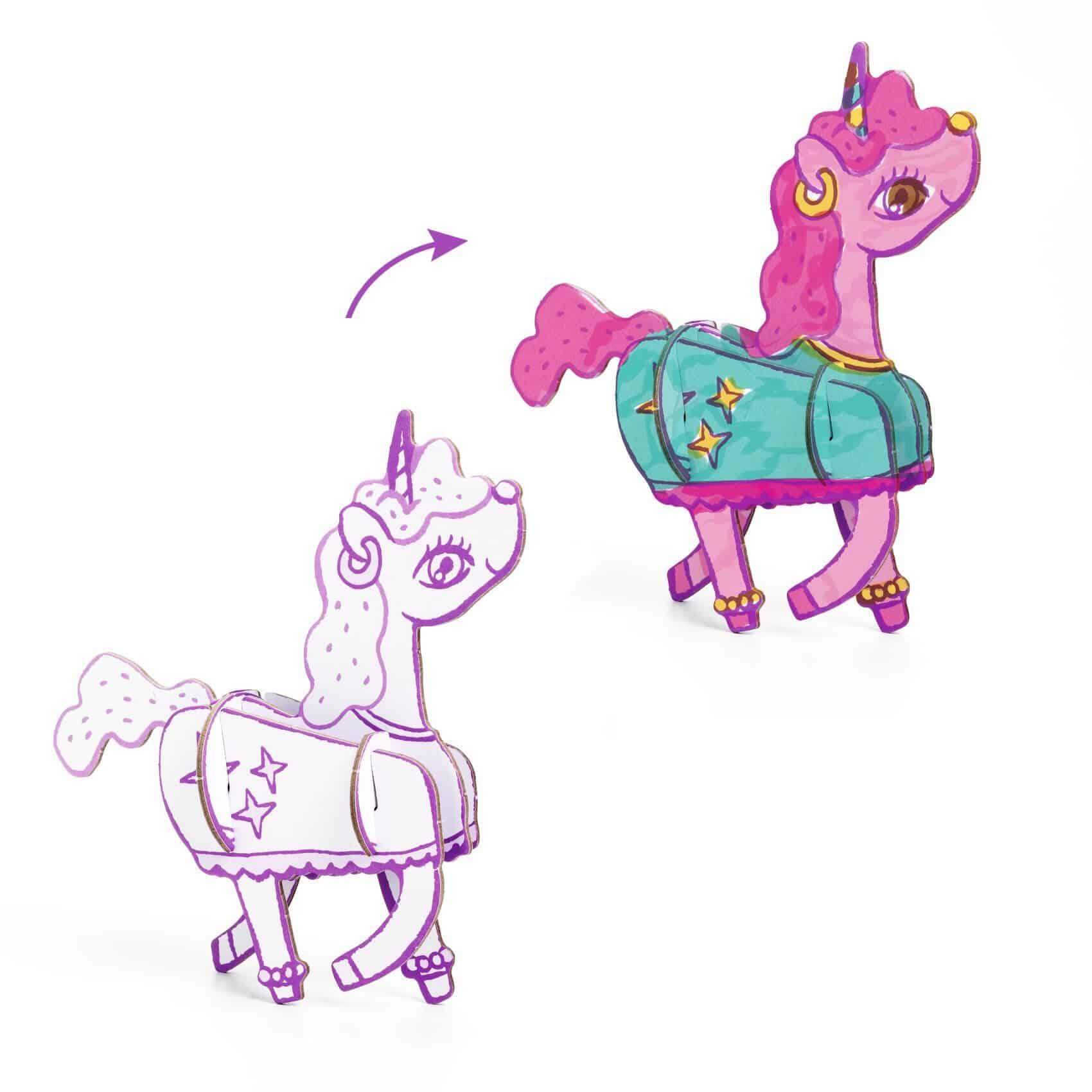 Mundo Kawaii – Constrói Figurinhas 3D | Djeco - Mini-Me - Baby & Kids Store