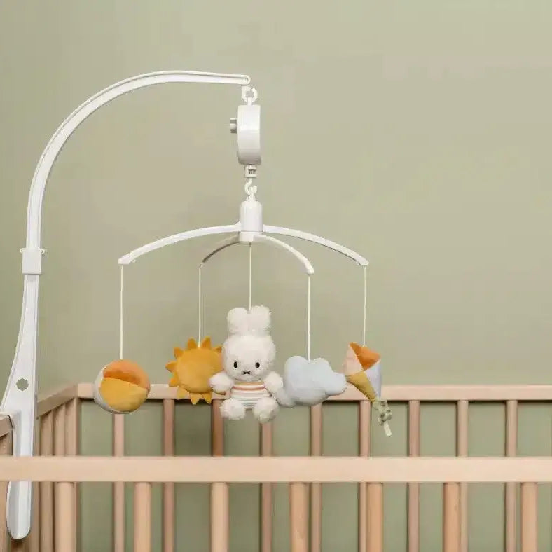 Mobile musical Miffy – Vintage Stripes | Little Dutch - Mini-Me - Baby & Kids Store
