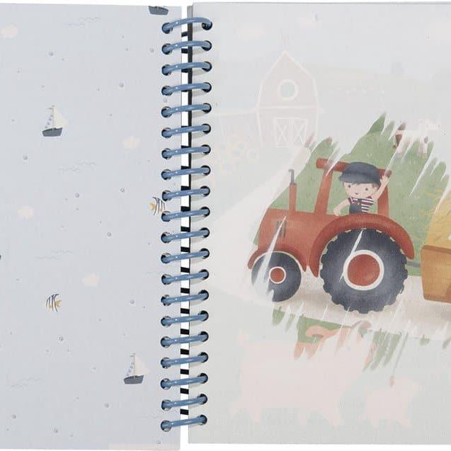 Livro de colorir Water Magic - Jim & Friends | Little Dutch - Mini-Me - Baby & Kids Store