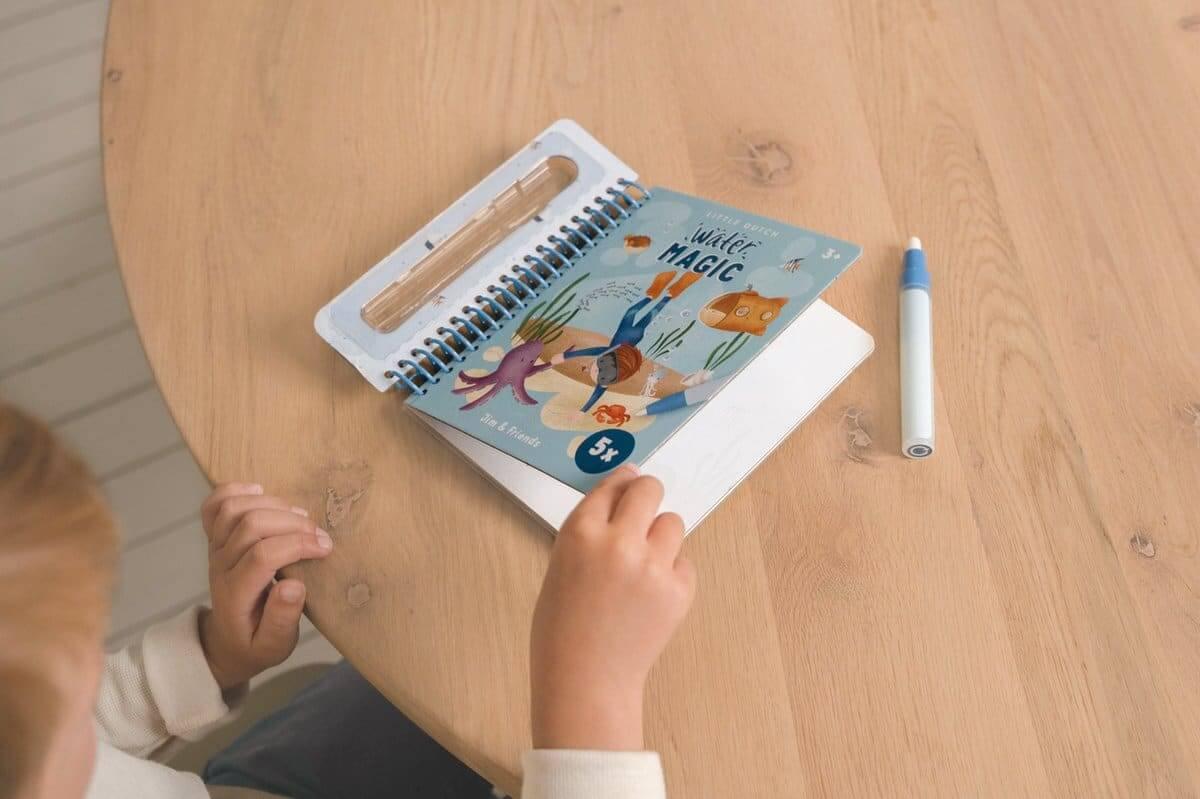 Livro de colorir Water Magic - Jim & Friends | Little Dutch - Mini-Me - Baby & Kids Store
