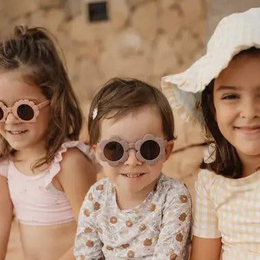 Óculos de sol criança Flower Mauve - Little Dutch - Mini-Me - Baby & Kids Store