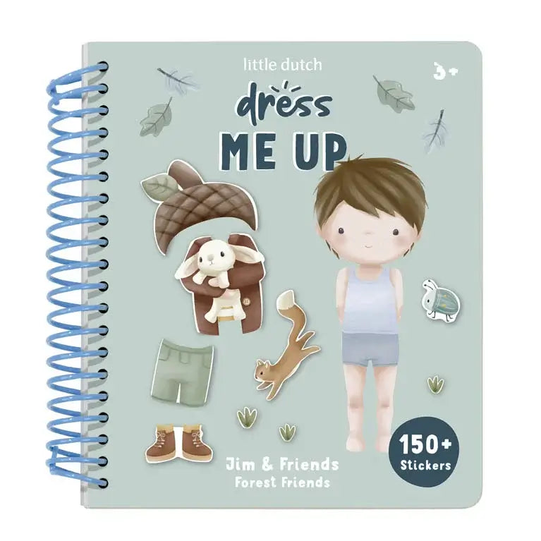 Livro Veste o Jim | Little Dutch - Mini-Me - Baby & Kids Store