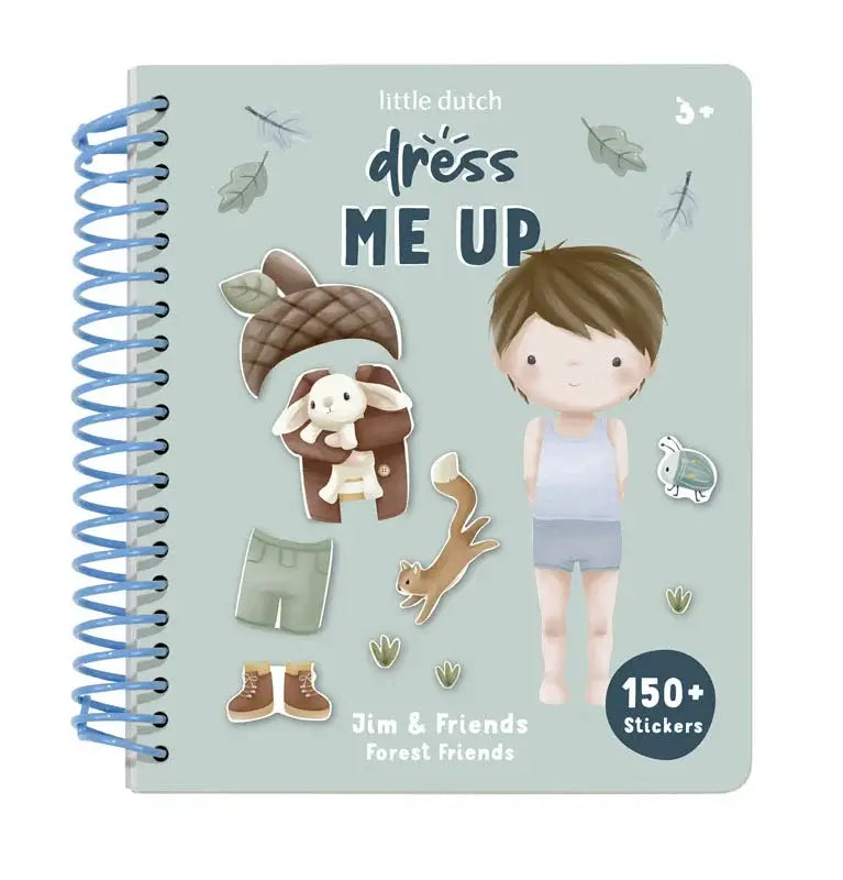 Livro Veste o Jim | Little Dutch - Mini-Me - Baby & Kids Store