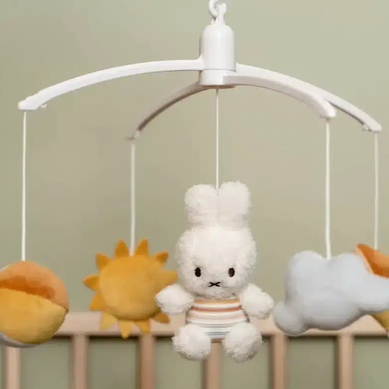 Mobile musical Miffy – Vintage Stripes | Little Dutch - Mini-Me - Baby & Kids Store