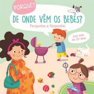Livro - Porquê? Perguntas e respostas - De onde vêm os bebés? - Mini-Me - Baby & Kids Store