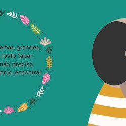 Livro Peekaboo c/abas de feltro - Raposa - Mini-Me - Baby & Kids Store