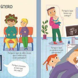 Livro - Porquê? Perguntas e respostas - De onde vêm os bebés? - Mini-Me - Baby & Kids Store