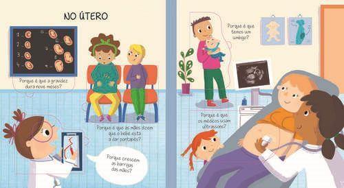 Livro - Porquê? Perguntas e respostas - De onde vêm os bebés? - Mini-Me - Baby & Kids Store