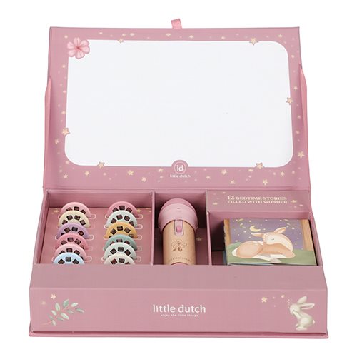 Caixa Lanterna Projetor de Histórias Rosa - Little Dutch - Mini-Me - Baby & Kids Store
