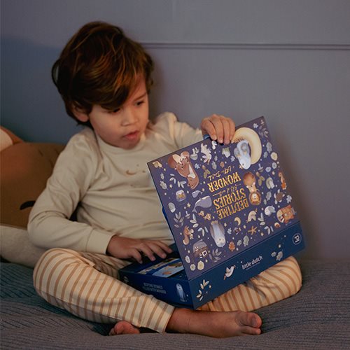 Caixa Lanterna Projetor de Histórias Azul - Little Dutch - Mini-Me - Baby & Kids Store