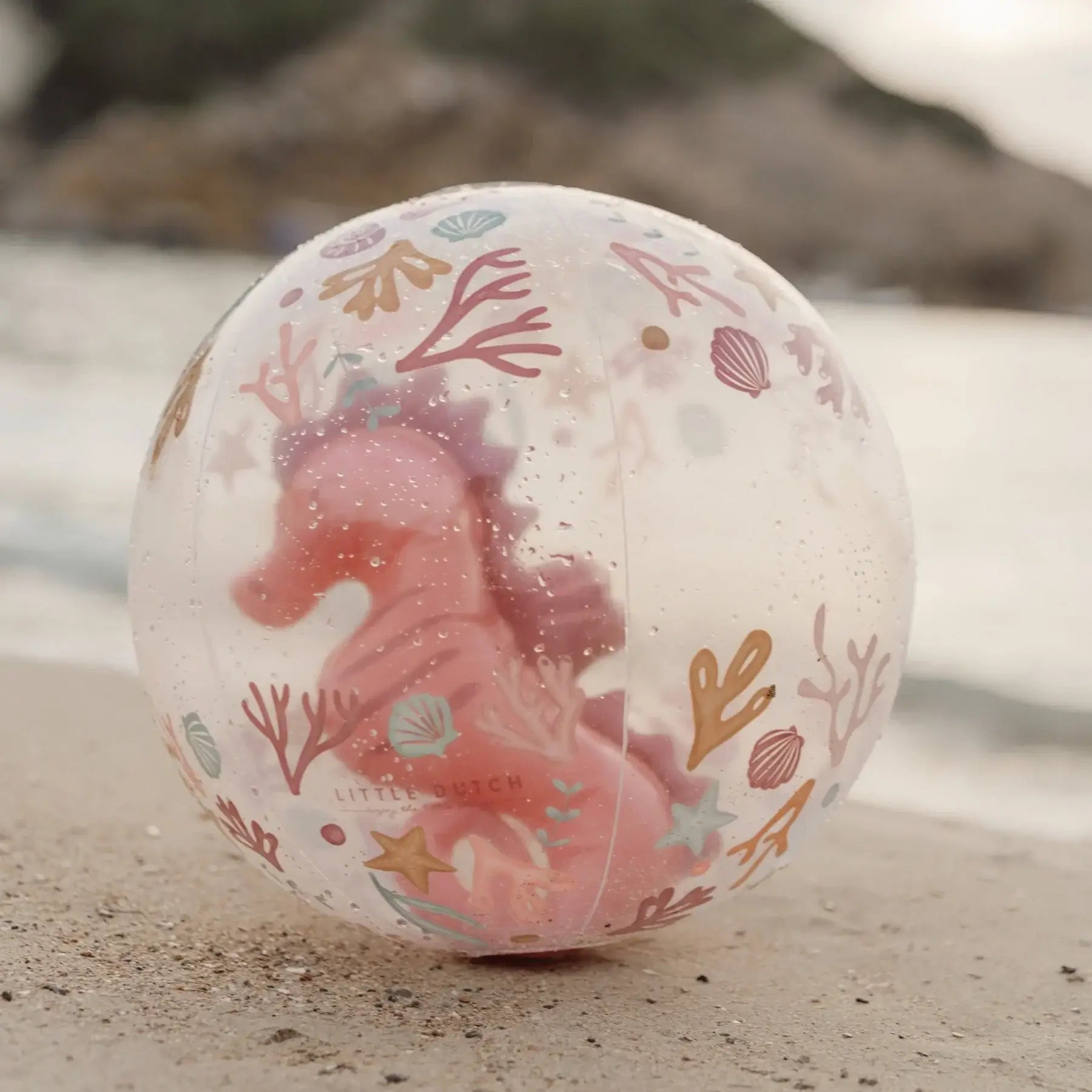 Bola de Praia 3D - Ocean Dreams Pink Little Dutch Mini-Me - Baby & Kids Store