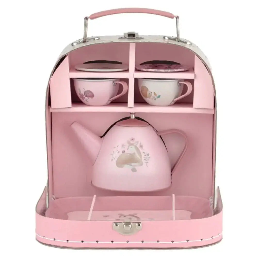 Conjunto de Chá em Mala – Fairy Garden – Little Dutch - Mini-Me - Baby & Kids Store