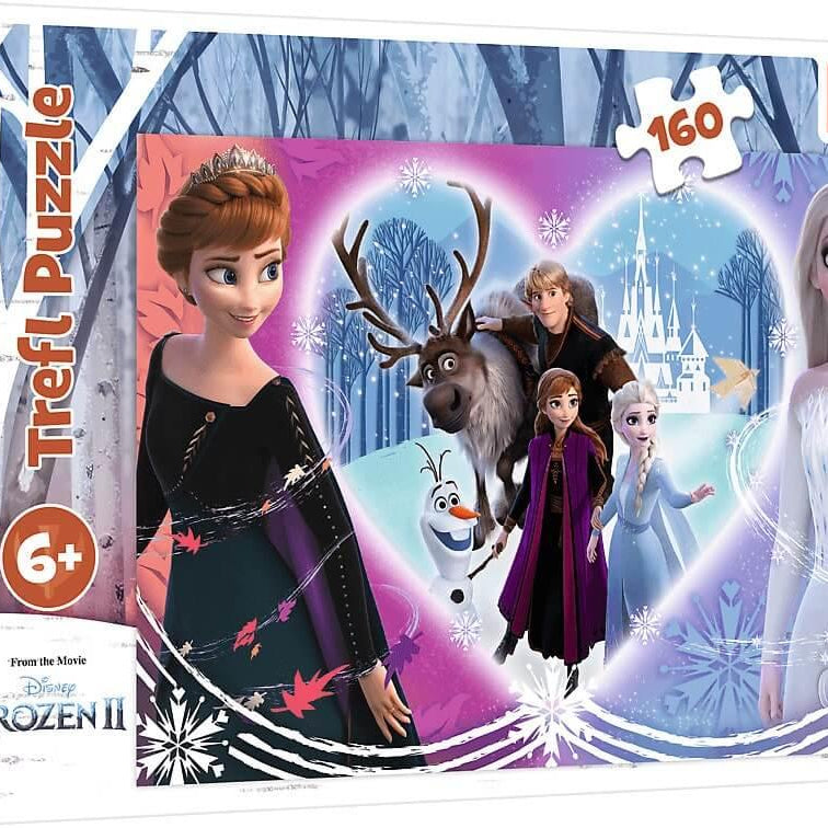 Puzzle Frozen 160 peças - TREFL - Mini-Me - Baby & Kids Store