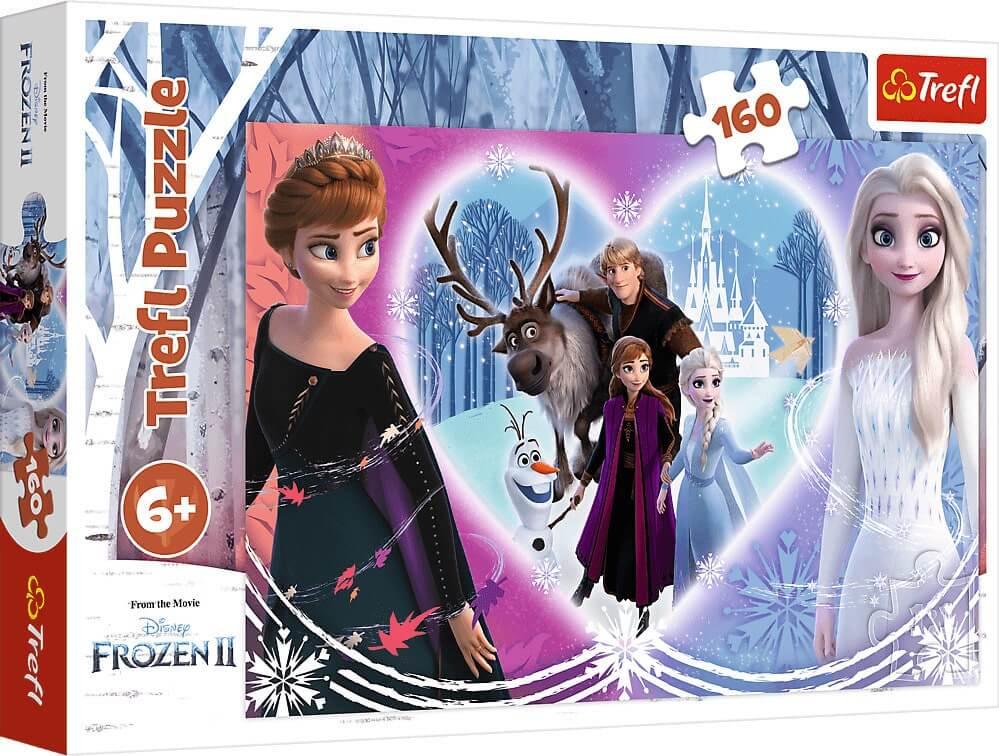 Puzzle Frozen 160 peças - TREFL - Mini-Me - Baby & Kids Store
