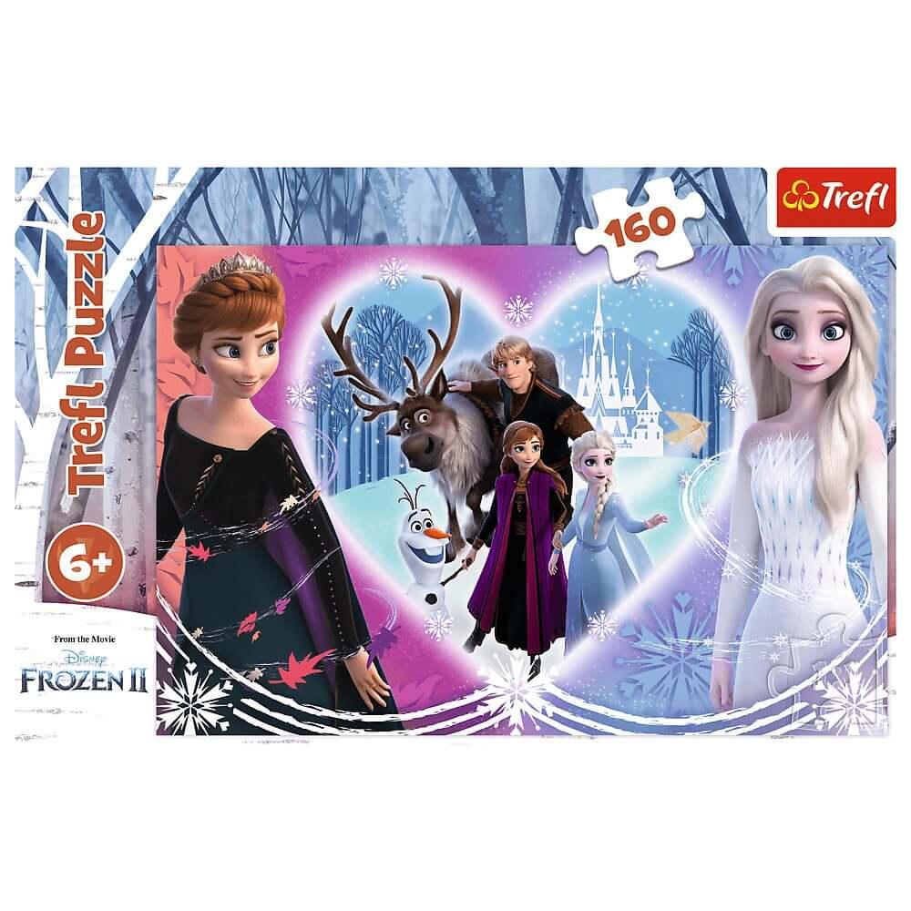 Puzzle Frozen 160 peças - TREFL - Mini-Me - Baby & Kids Store
