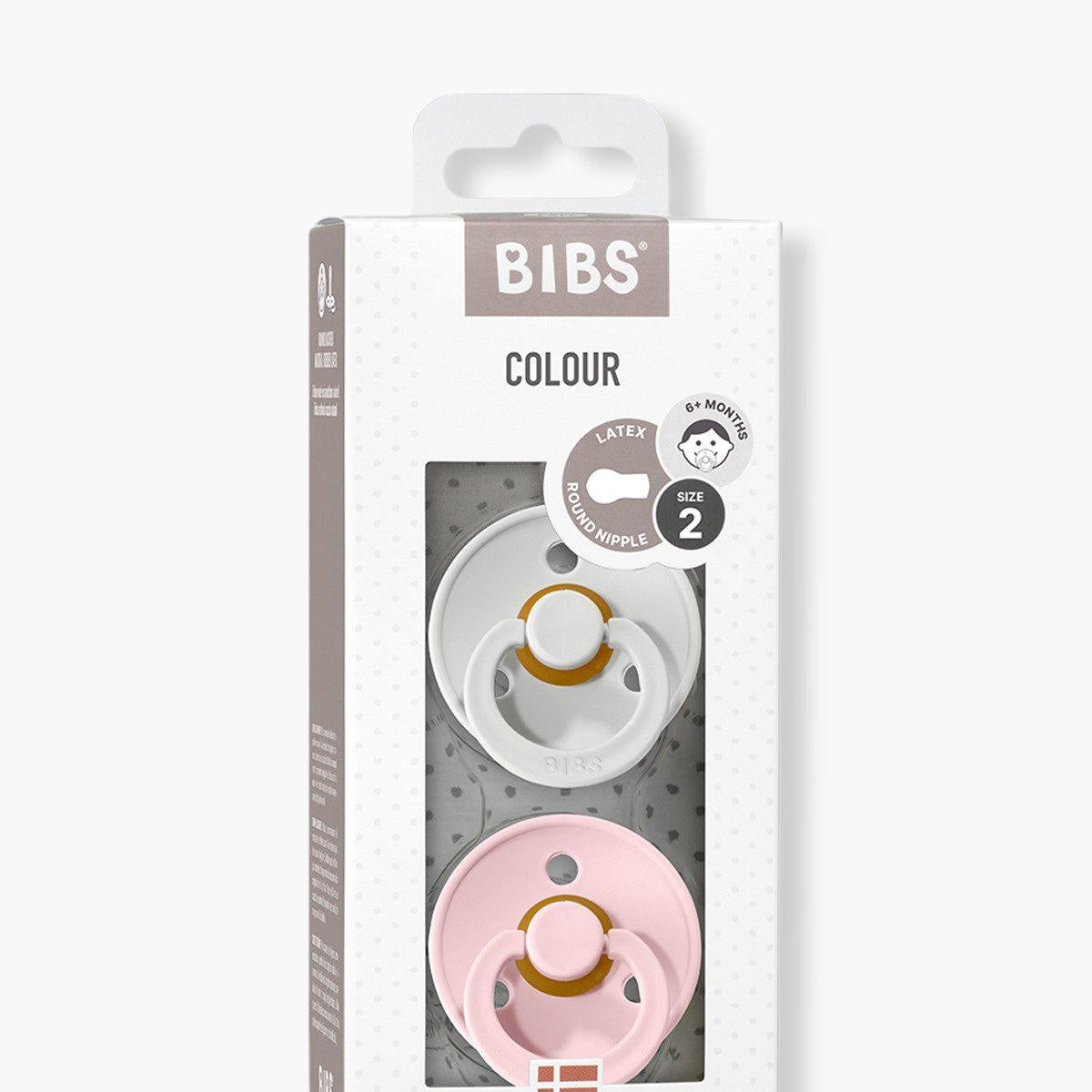 Pack 2 chuchas látex BIBS Haze/Blossom - Mini-Me - Baby & Kids Store