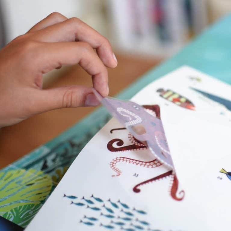 Autocolantes + Poster Discovery - Oceano | Poppik - Mini-Me - Baby & Kids Store