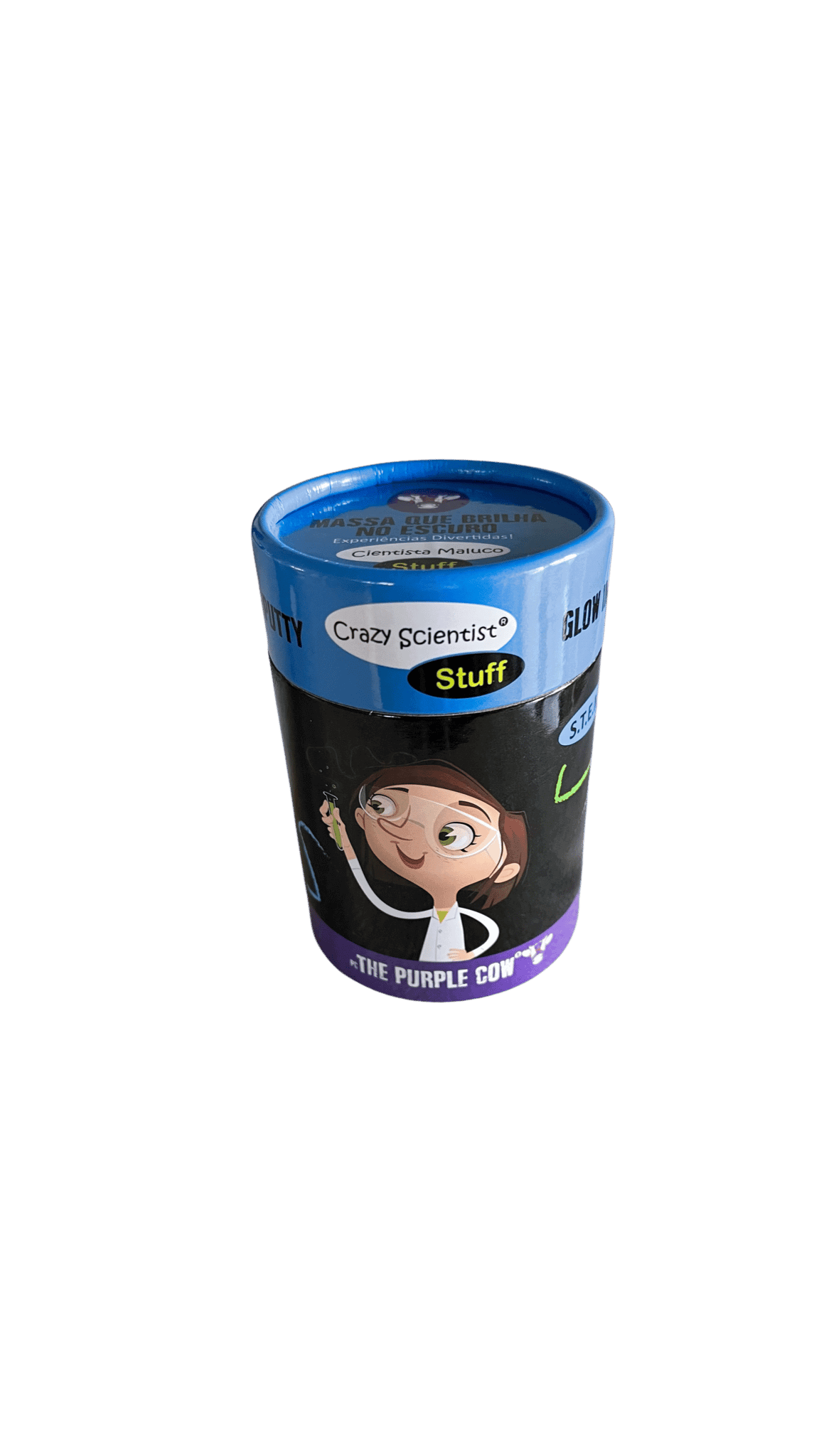 Experiências: Massa que Brilha no Escuro | The Purple Cow - Mini-Me - Baby & Kids Store